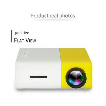 

Mini Projector Home LED Projector Smart Projector 1080P HDMI USB Audio Video Beamer for Private theate and Children education