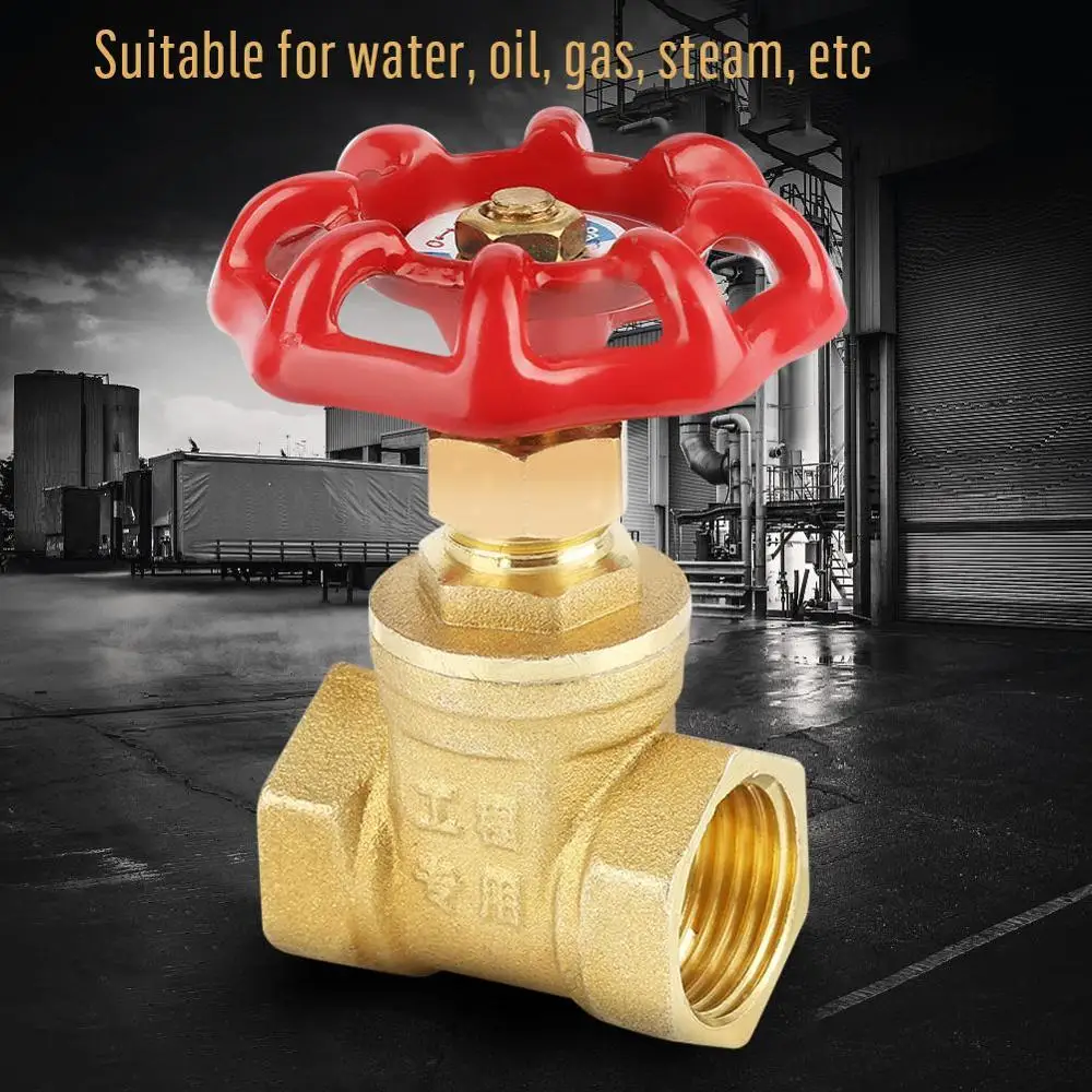 G1/2 латунные задвижки DN15 водяной клапан переключатель клапан внутренняя резьба задвижки для воды масла газа Valvula