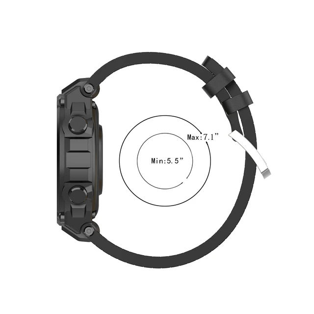 Paquete de 3 correas T-Rex Pro para hombre, accesorio de reloj inteligente  para Amazfit T-Rex (A1918) correa de reloj compatible con Amazfit T-Rex Pro