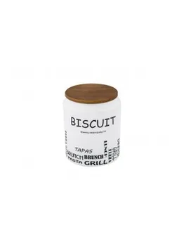 

Biscuit Box large white ceramic Tapas cm 18