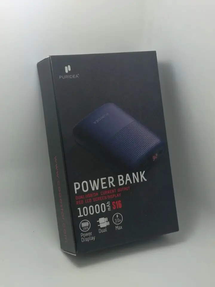 10000 мАч Мини-Банк питания 5 в 3 а с двумя usb-портами, портативное Внешнее зарядное устройство, внешний аккумулятор, быстрая зарядка для Iphone, Xiaomi, LG