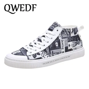 

Men Vulcanized Shoes Sneakers For Men Classic Lace-up High Style Spring Autumn Flat With Casual Shoes Men tenis masculino X13-37