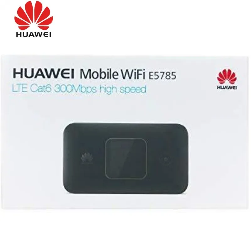 Unlocked Huawei e5785 E5785Lh-23c LTE Cat6 Mobile WiFi Hotspot 4G Portable Router + 3000mAh Battery