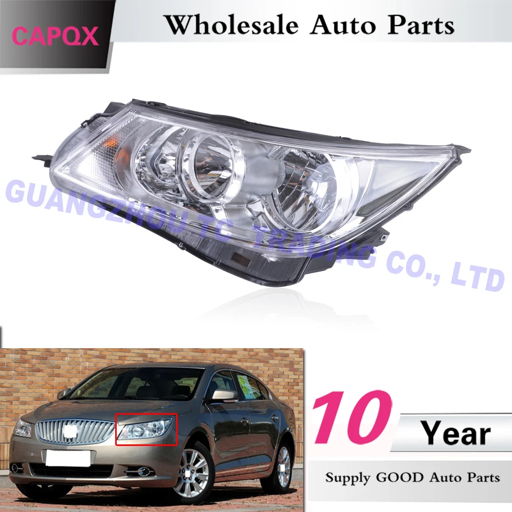CAPQX высококачественный головной светильник переднего бампера для Buick Lacrosse 2009 2010 2011 2012 2013 налобный светильник