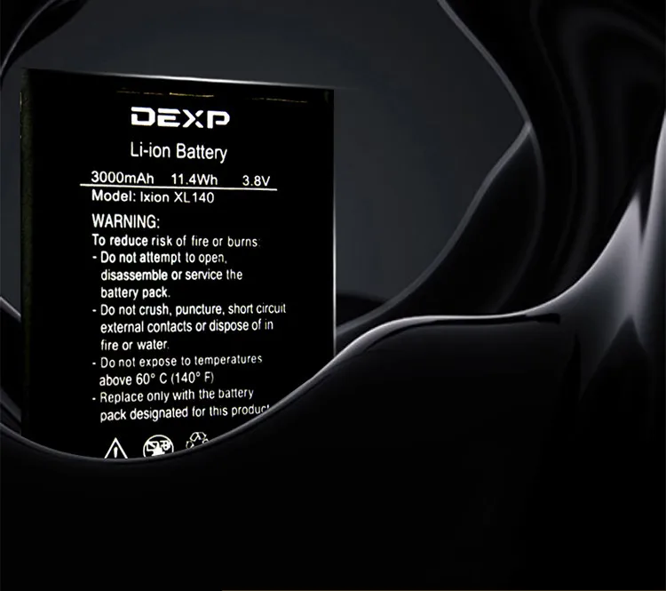 DEXP XL140 3000 мАч Новая батарея для DEXP Ixion XL 140 FLASH мобильного телефона высокого качества+ номер отслеживания