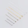 200Pcs/Lot 15 20 30 35 40 45 50mm Eye Ball Flat Head Pins Earrings Diy Findings Accessories Headpins For Jewelry Making Supplies ► Photo 1/6