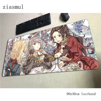 

violet evergarden mouse pad 90x40cm mousepads anime best gaming mousepad gamer thick personalized mouse pads keyboard pc pad