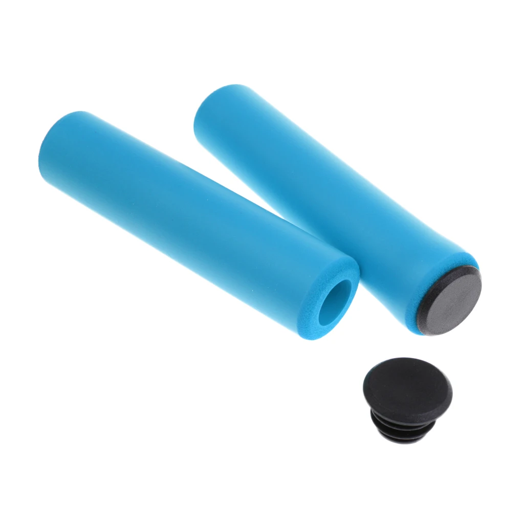 Bike Handlebar Grips Silica Gel/Foam Silicone Grips For MTB Grips Antiskid