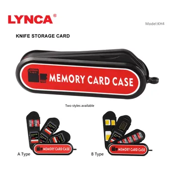 

LYNCA KH-4 Mini Memory Card Case Holder Storage Box Swiss Army Knife Shape Design For SD TF Card