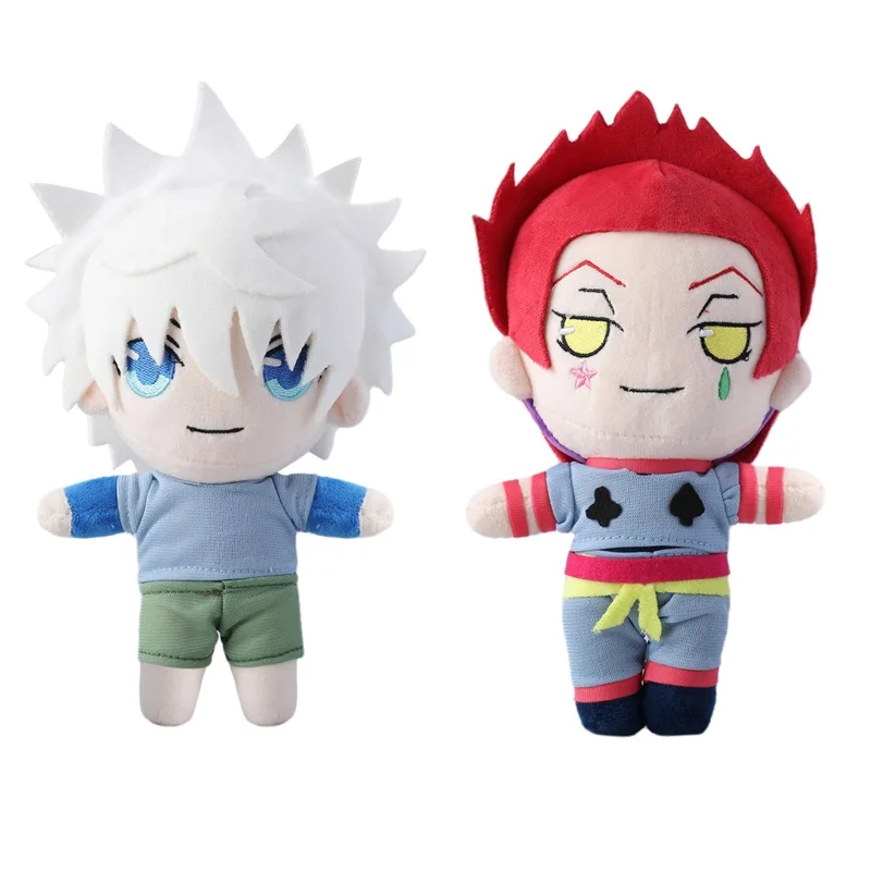 アニメhunterxhunterキルアzoldyckハンターヒソカコスプレぬいぐるみ人形ハンターヒソカコスプレキルアぬいぐるみpp綿素敵なギフトサイズ22センチメートル アニメ コスチューム Aliexpress