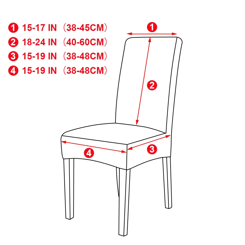 Спандекс печать чехол для стула Кухня Обеденный Чехол для сидения чехол для отеля съемный эластичный стрейч Чехлы для стула