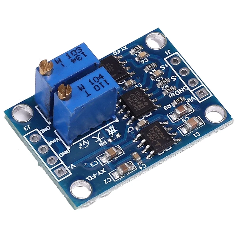 

AD620 Microvolt Millivolt Signal Amplifier Module 1.5-1000 Gain Adjustable