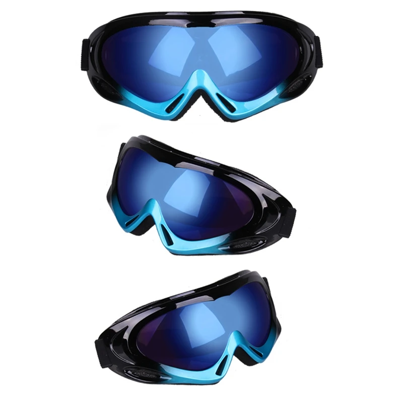 1 шт. зимние ветрозащитные очки для катания на лыжах, очки для спорта на открытом воздухе, очки для сноуборда, лыжные очки, пылезащитные мотоциклетные велосипедные солнцезащитные очки