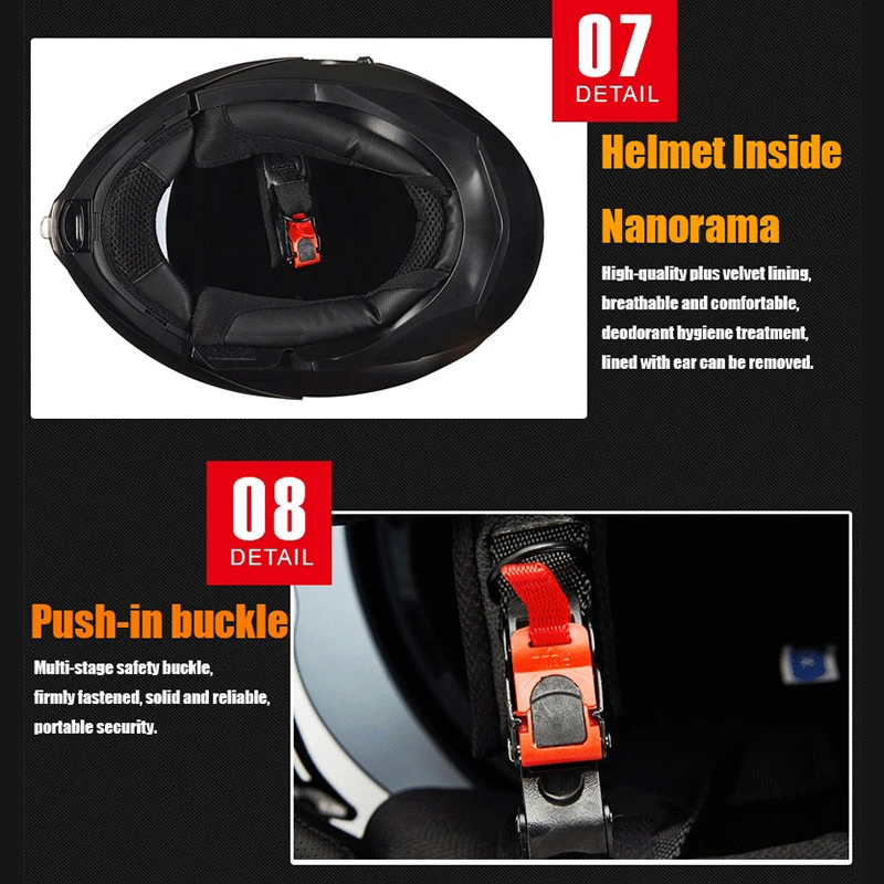 Новый GXT 160 откидной мотоциклетный шлем двойная линза с полным лицом Casco Racing