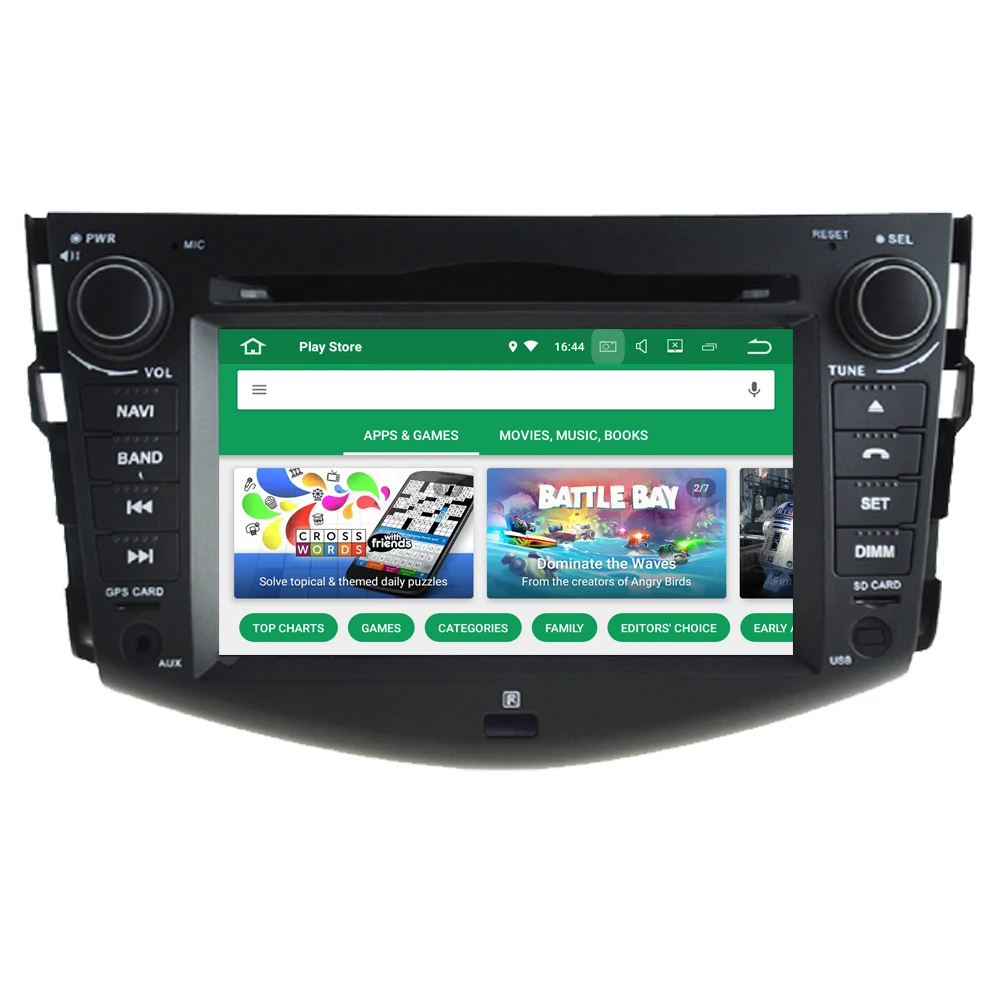 Автомобильный Радио мультимедийный плеер для Toyota RAV4 2006-2012 Восьмиядерный Android 9,0 сенсорный экран Automotivo gps навигатор стерео