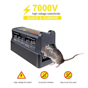 

1Pcs Electric Mouse Rat Trap Mouse Killer Electronic Rodent Mouse Zapper Trap Humane Rodent Mousetrap Device