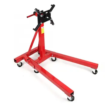 

Engine Bracket 2000LBS/907KG Foldable Engine Overturn Stand Hoist Engine Maintenance Support
