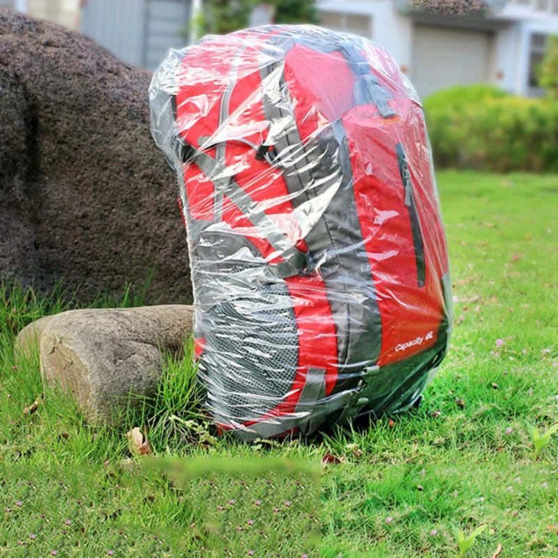 

Rain Cover Outdoor Disposable Backpack Cover Large Bike Bag Raincover Pack Waterproof Dustproof Cover For Camping Backpacking