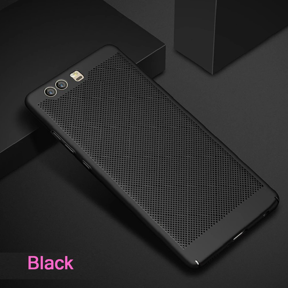 Black Для huawei P10 P20 P30 Lite Plus Y9 чехол теплоотвод чехол для телефона s для huawei mate 10 20 Lite Pro Honor 10 9 чехол для телефона - Цвет: Black
