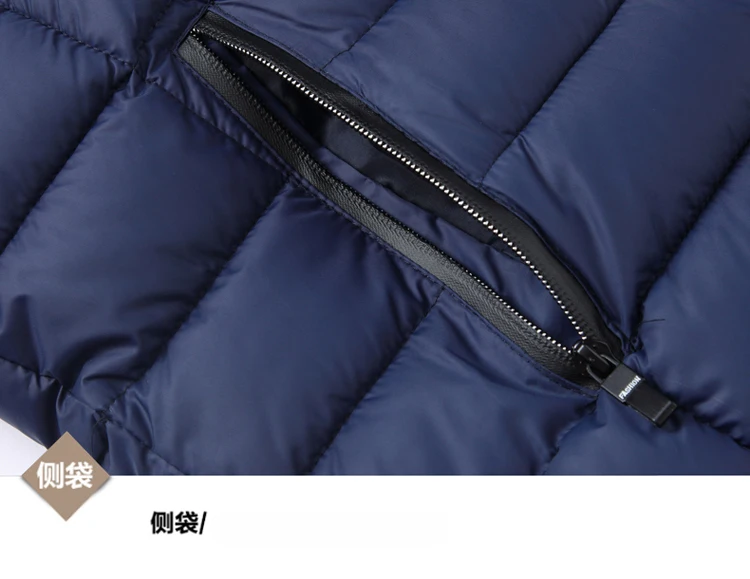 60-Year-Old Horizontal Dad Winter Wear Tops Stand Collar Stripes Thick Cotton-padded Clothes Men Cotton Jacket Winter