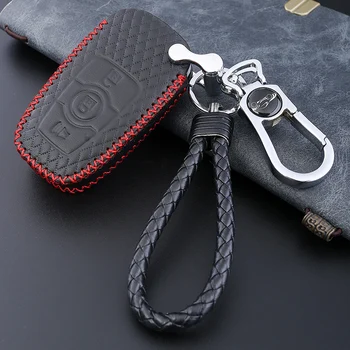

Top Layer Leather Car Key Cover for Great Wall Haval Coupe H7 H8 H9 GMW H6 H2 HAVAL H2S H6 Coupe H7 H9 H1 H2 Car Accessories