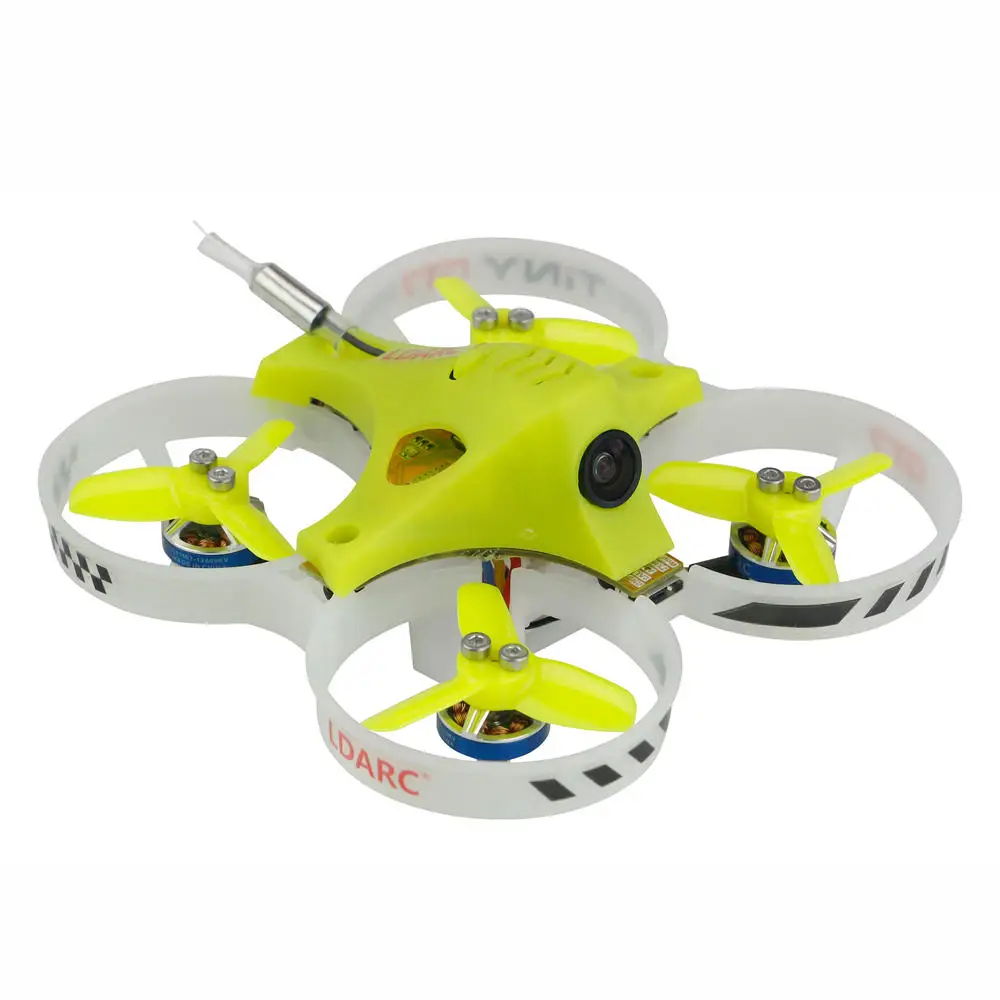 Гоночный Дрон KINGKONG/LDARC TINY GT7/GT8 2019 V2 2S FPV Betaflight F3 10A Blheli_S 800TVL Cam 5 8G 25mW VTX 2S|Детали и
