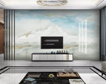 

beibehang behang Custom wallpaper living room modern light luxury stone landscape wall covering home decoration mural wallpaper