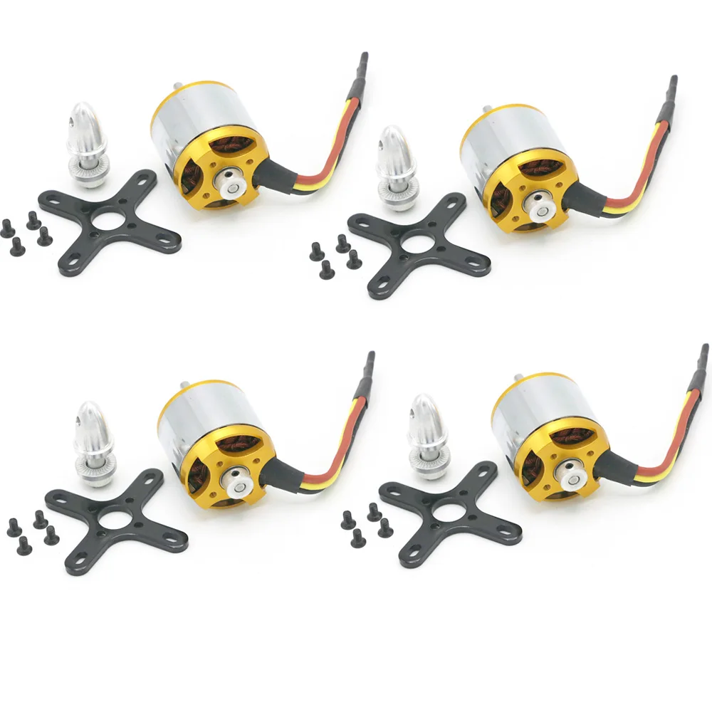 4 компл./лот Mitoot A2820 1000KV 1200KV 1650KV Outrunner для радиоуправляемого квадрокоптера