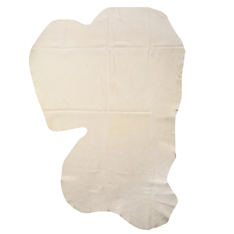 1PC Natural Chamois Leather Car Cleaning Absorbent Towel Irregular Shape 70*40cm For Window Glasses Mirror Cleaning Cloth