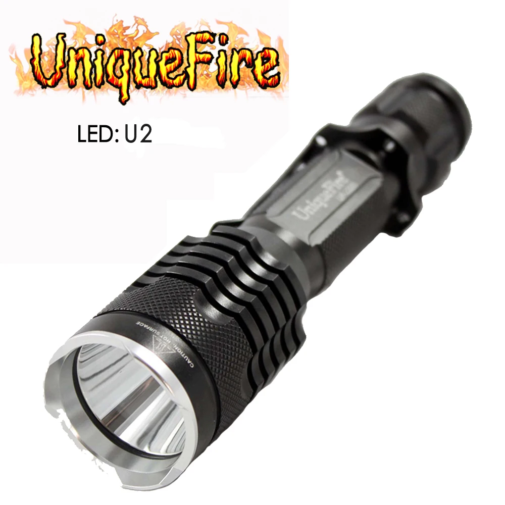 Тактическая вспышка UniqueFire 2220 U2 лм суперъяркий белый свет стеклянная линза фонарь