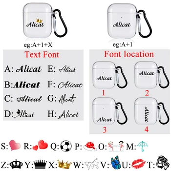 

DIY Custom Name Photo Logo Earphones Cases for Apple Airpods 1 2 3 Pro Bluetooth Wireless Headphone Headset Individuality Cover