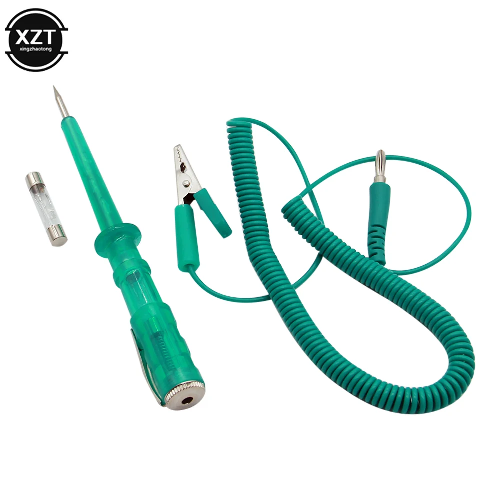 Auto Car Light Circuit Tester Lamp Voltage DC 6V 12V 24V Copper Test Pen Detector Probe Light System Test Probe Lamp