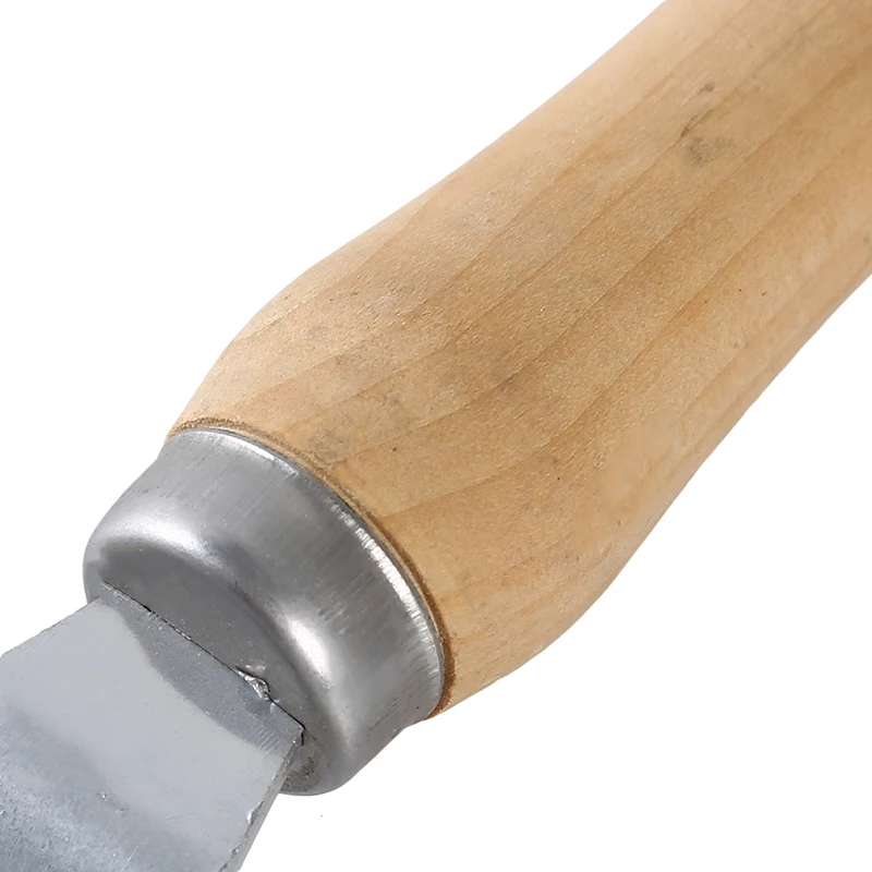 Straight Needle Fork Wooden Handle Unsealed Fork Beekeepers Bee Honey Cut Tools Wooden Handle