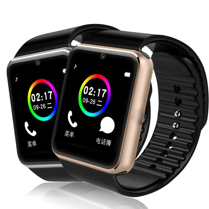 

Gt08 Smart Watch Adult Smart Wearable Phone Watch Multi-language Card Watch