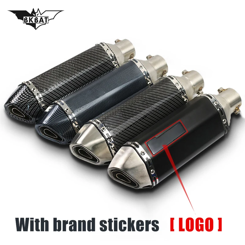 

Motorcycle exhaust pipe escape moto muffler motocross db killer For honda shadow 1100 benelli tnt 300 yamaha nmax 155