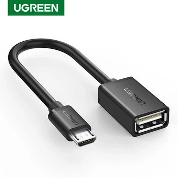 

UGREEN Micro USB OTG Cable Adapter for Xiaomi Redmi Note 5 Micro USB Connector For Samsung S6 Tablet Android USB 2.0 OTG Adapter