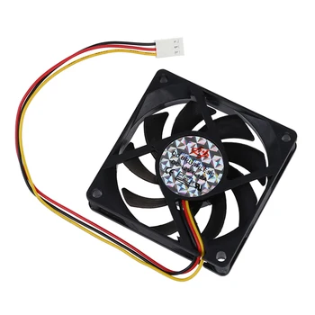 

70mm PC Chassis Computer Case 3 Pin Fan Cooling Cooler Useful Computer Accessories