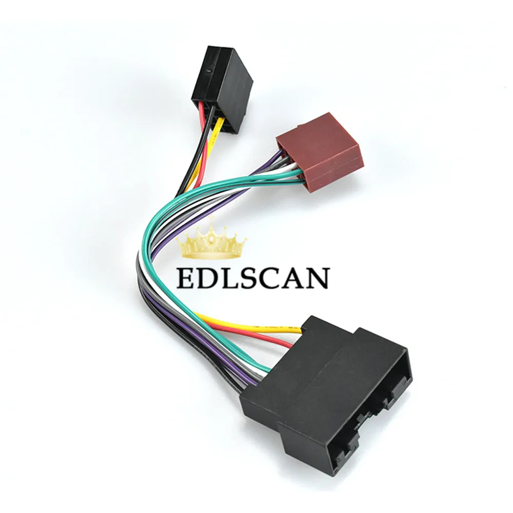 EDLSCAN ISO радио адаптер кабель 12-040 forFocus forC-max ISO жгут проводов 12-040