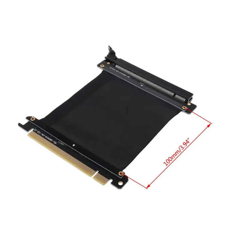 10 Высокая скорость PC видеокарты PCI Express 3,0 16x гибкий соединительный кабель Riser Card расширение порт адаптер для GPU с antijam - Цвет лезвия: 10