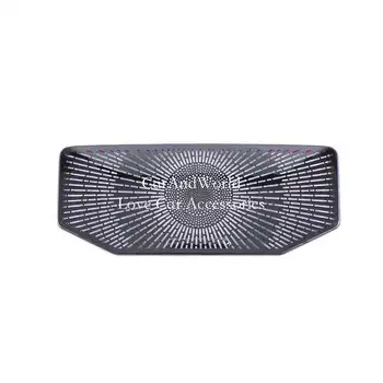 

For Toyota RAV4 RAV 4 2019 2020 Car Roof Read Light Horn Speaker Cover Trims Audio Stereo Stainless Garnish Parts Accessories