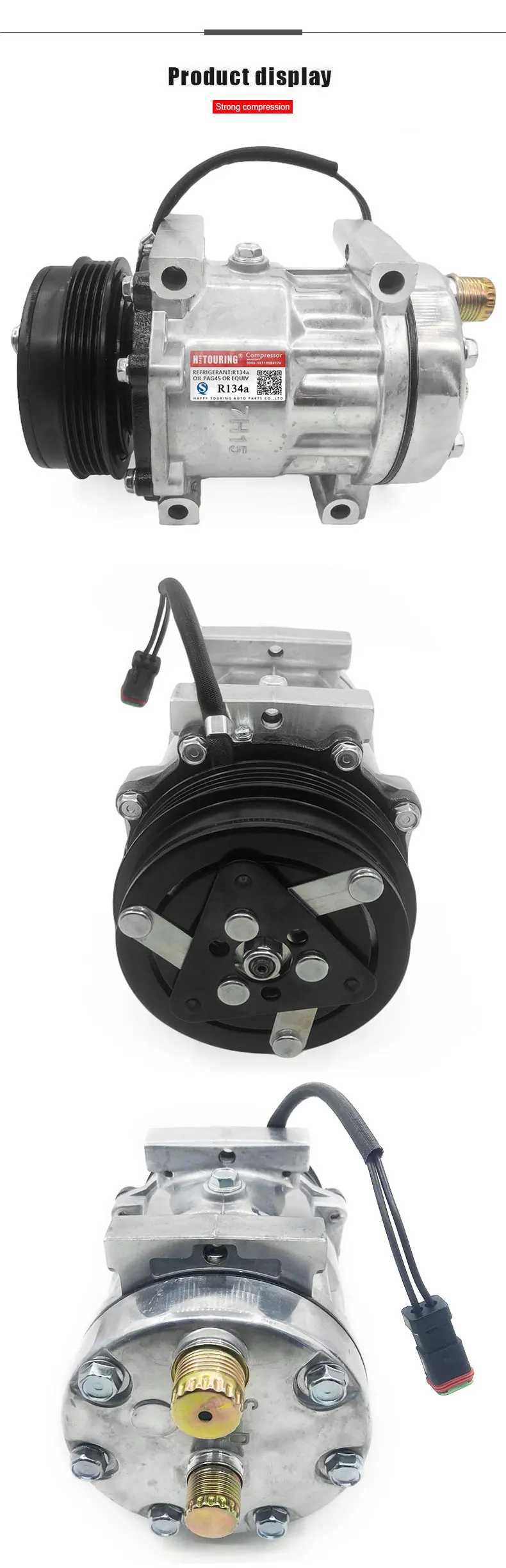 SD7H15 A/C компрессор для и ROVER DEFENDER универсал LD 2,5/DEFENDER пикап 2,5 Td5 JPB101200 TSP0155160 8FK351132231 8076