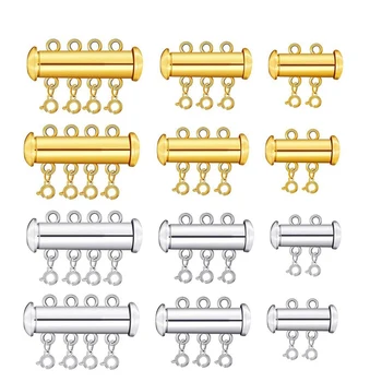 

netic Lobster Clasps for Jewelry Necklace Bracelet Rhinestone Ball Heart Style Cylindrical and Ball Tone Lobster Clasp Jewelr