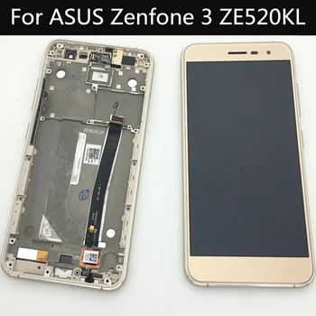 

joliwow 5.2" lcd ForASUS Zenfone 3 ZE520kl Z017D LCD Display+Touch Screen+frame+tools Digitizer Assembly Replacement Accessories