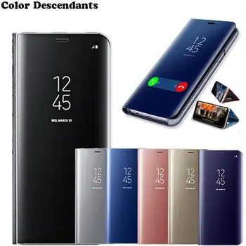

Smart Flip Case For Xiaomi Redmi 4X 5 Plus 6 Pro Note 4 4X 5 5A 7 Mi A1 A2 5X 6 6X 8 Lite 9 SE Pocophone F1 Mirror Phone Cover
