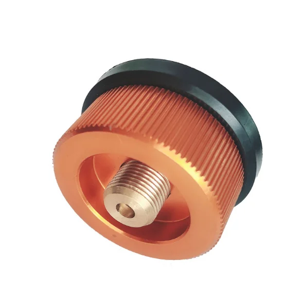 

Outdoor Camping Hiking Equipment Aluminum Stove Conversion Split Gas Furnace Connector Cartridge Auto-off Tank Adapter