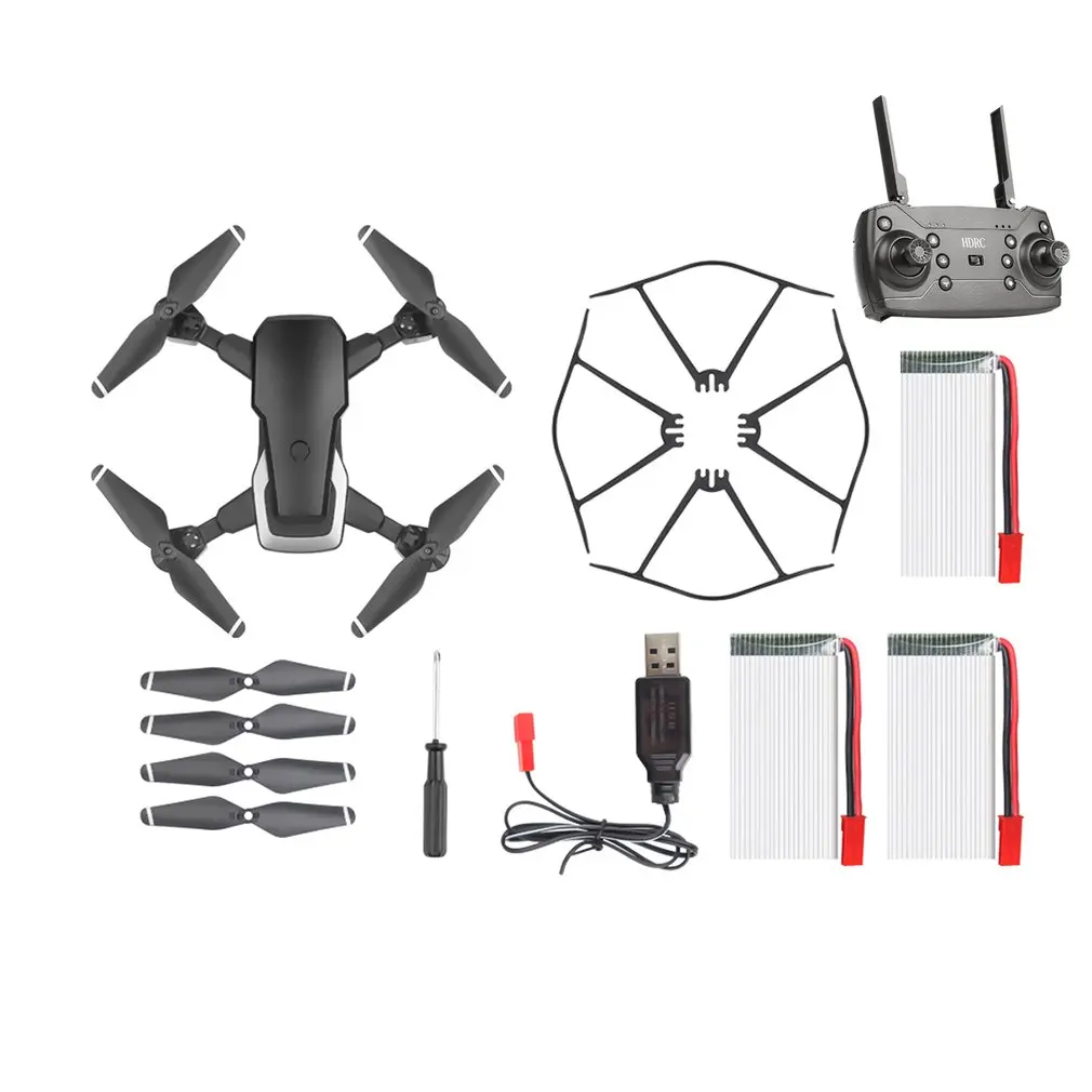 30w Storage Black 3B D8 4-CH складной Дрон HD RC вертолет с светильник 6 осей гироскоп фиксированная высокого складной жест Камера дистанционного Управление летательного аппарата - Цвет: 30w Storage Black 3B