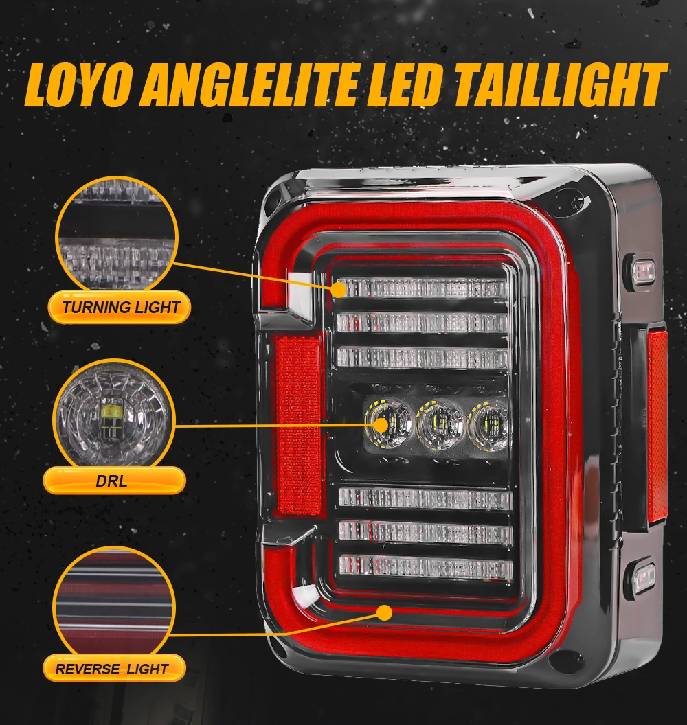 12v Led Rear Tail Lights Stop Signal For Cars Truck  Car Rear Lamps Led Lights T