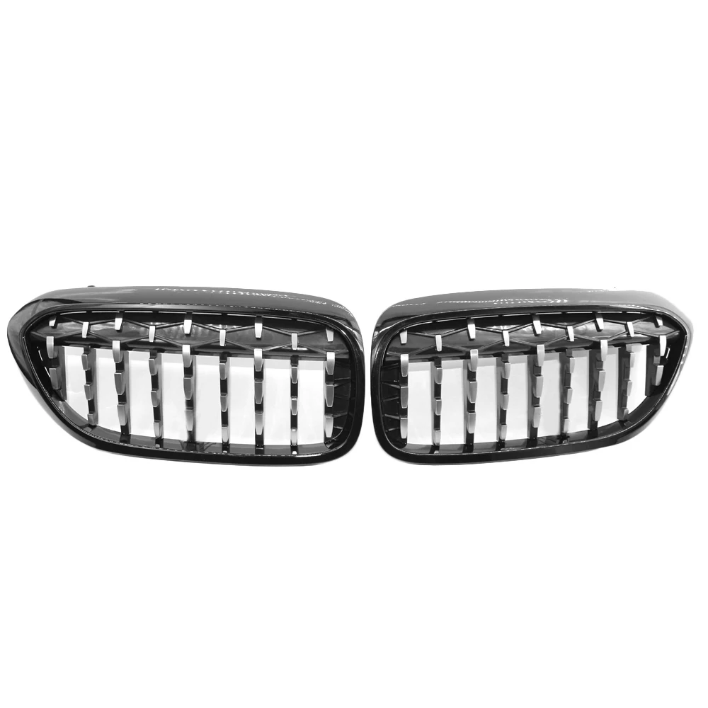 

Hot New Car Meteor Semi-plating Front Kidney Grille Cover Fit for BMW M550i 540i 530i G30 G31 2017-2019 Racing Grills