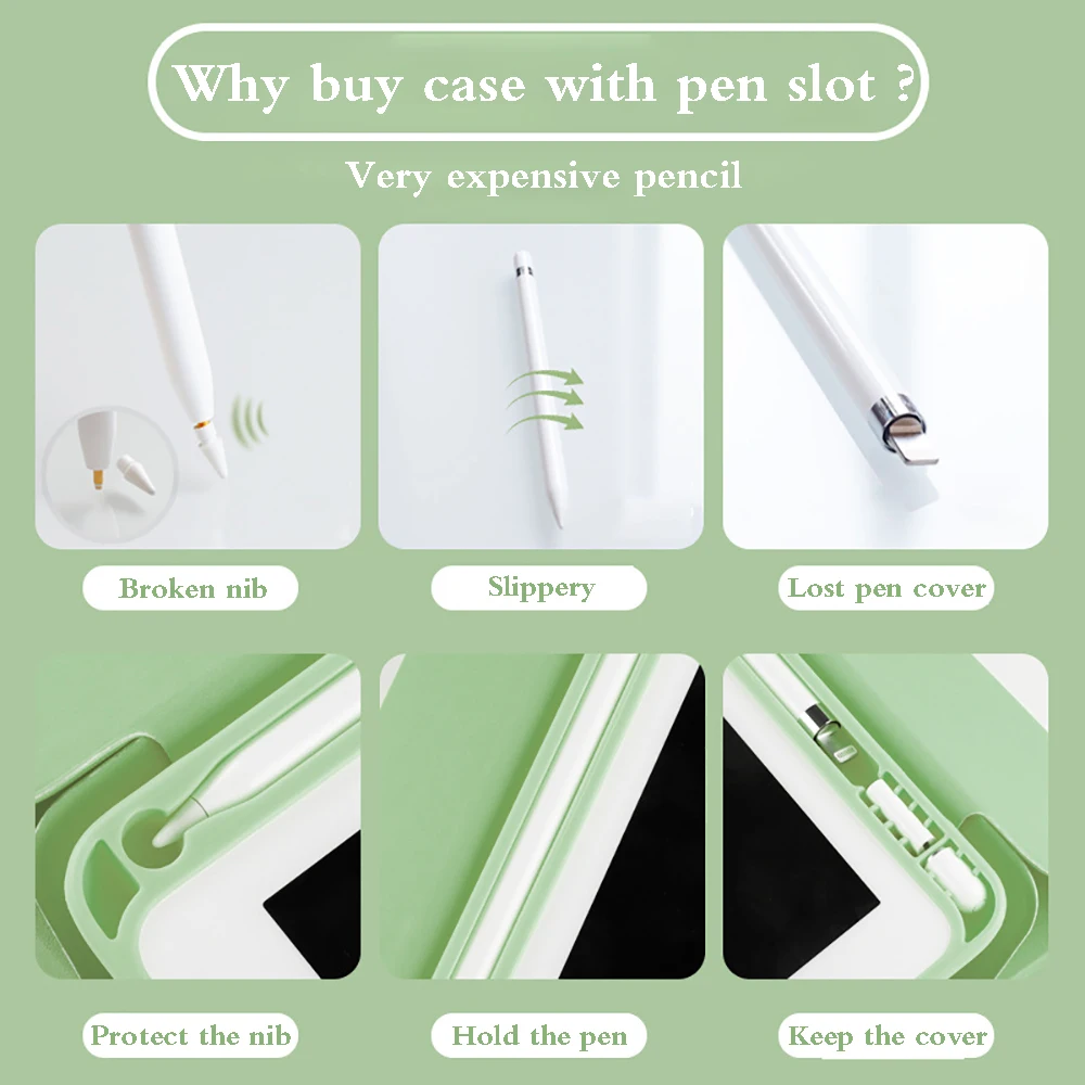 Premium Protective Tablet Case with Pencil Holder