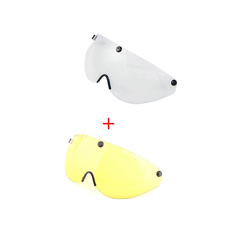 Yellow Clear Lens In-mold гоночный велосипедный шлем с объективом TT ветрозащитный горный велосипед дорожный велосипед шлем очки ультралегкий 300 г Mtb велосипед Helemt - Цвет: Yellow Clear Lens